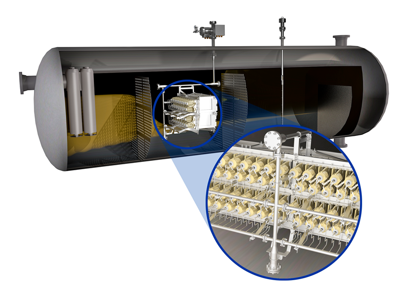 Crude oil separation equipment becomes electric
