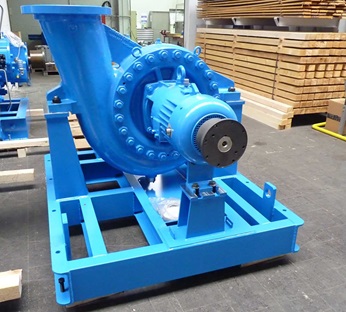 470 kW Turbine pumb and motor