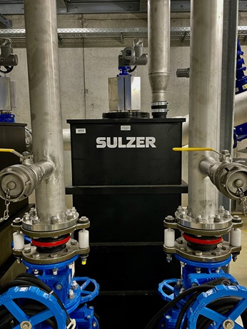 Sulzer pumps in Frankfurt airport