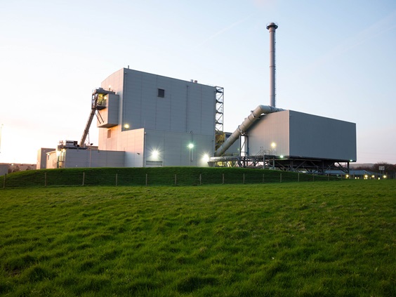Biomass power station