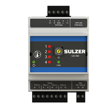 Temperature Monitoring Module Type Abs Ca 442 Sulzer