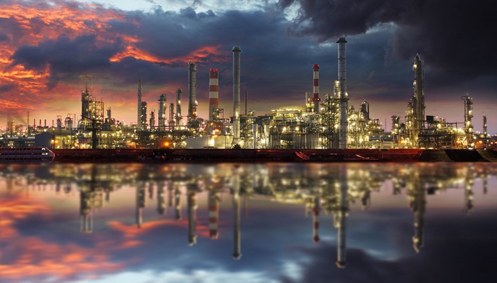 Oil refinery