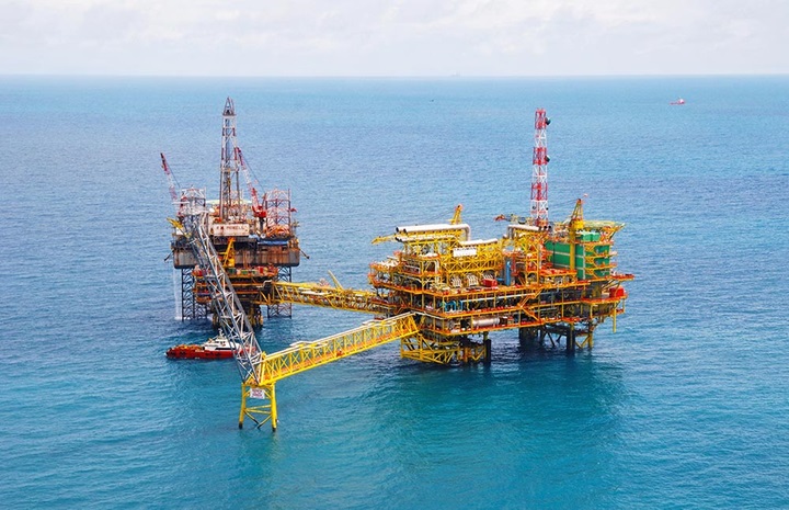 Offshore platform in Malaysia